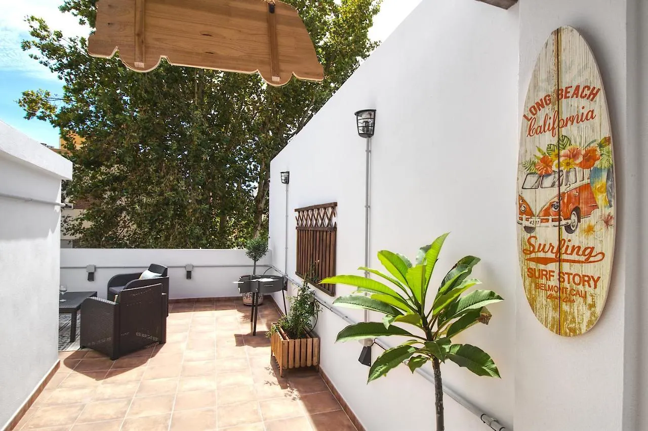 Apartamento Barcelo 21, Parking On Request, Atico With Terrace & Studio With Patio, Center, Breakfast Included, Quite Neighborhood, Bc Málaga España