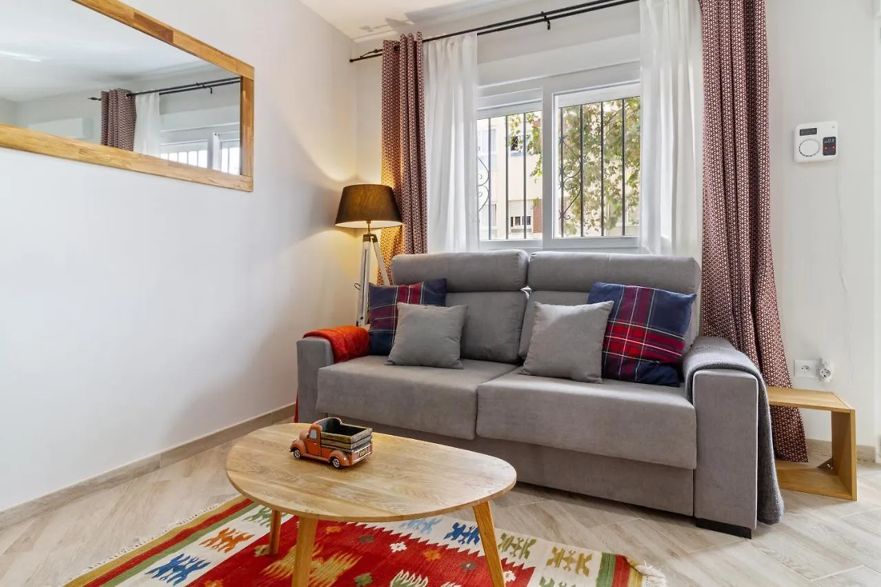 Barcelo 21, Parking On Request, Atico With Terrace & Studio With Patio, Center, Breakfast Included, Quite Neighborhood, Bc Málaga 0*,  España